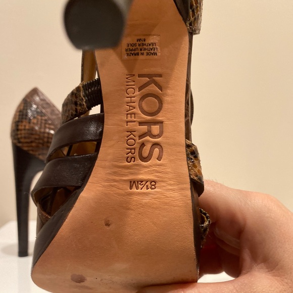 Strappy Michael Kors heels - Picture 2 of 9